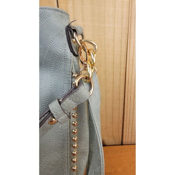 Jessica Simpson "London" Hobo Baltic Blue Purse - Picture 7 of 16